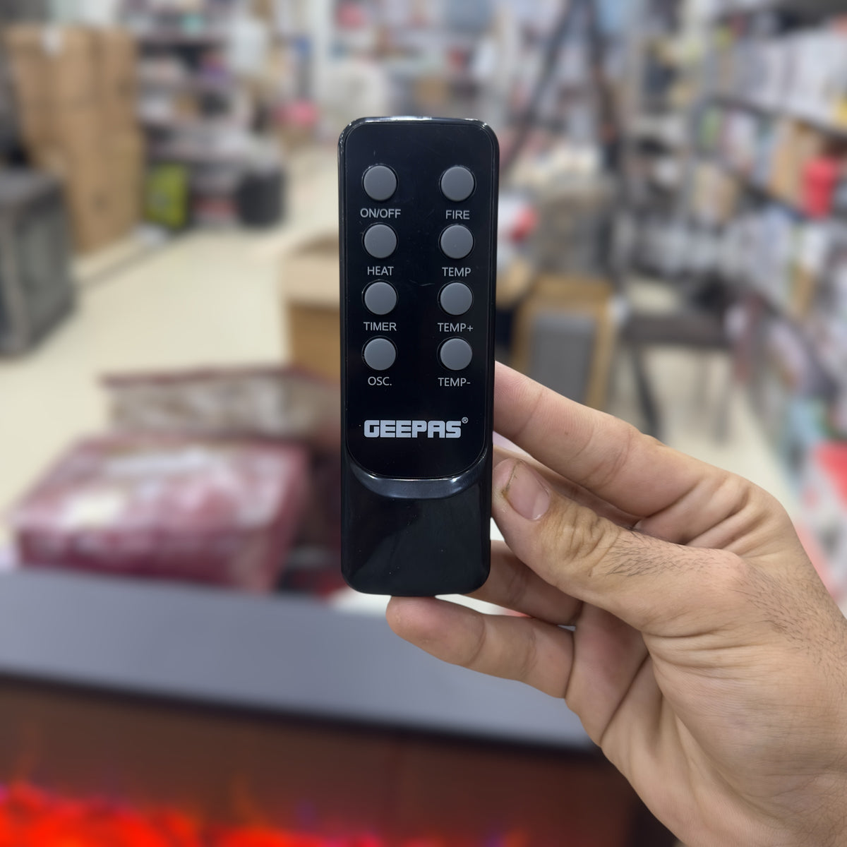 Geepas PTC Ceramic Wall Heater 28524 – 3300W Smart Electric Heater with Remote, Timer & - Buy Online Pakistan | Galaxiee.com