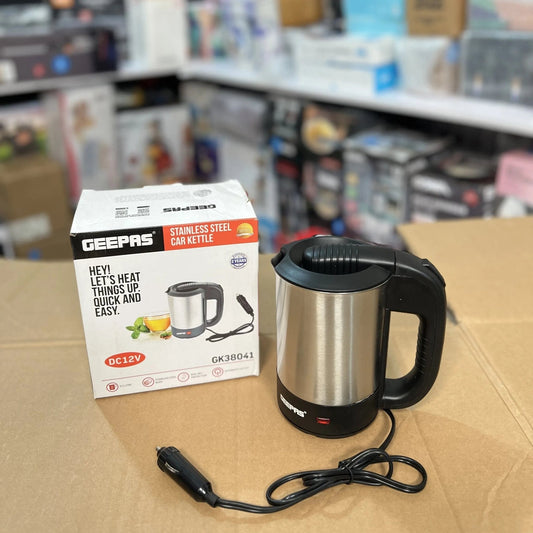 Geepas Stainless Steel Car Kettle GK38041 - Galaxiee.com