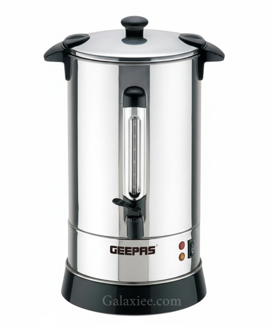 Geepas Stainless Steel Water Boiler – 7L / 10L / 20L Electric Hot Water Dispenser with T - Buy Online Pakistan | Galaxiee.com