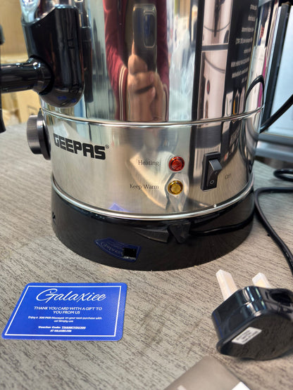 Geepas Stainless Steel Water Boiler – 7L / 10L / 20L Electric Hot Water Dispenser with T - Buy Online Pakistan | Galaxiee.com