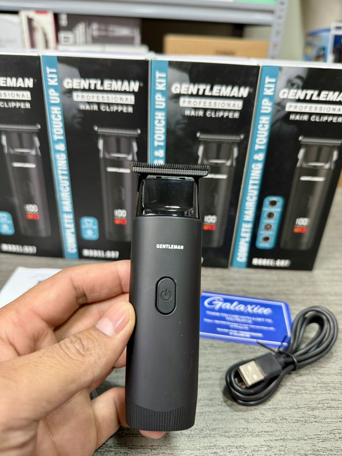 Gentleman Professional Hair Clipper Touch-Up Kit – Model 607 - Buy Online Pakistan | Galaxiee.com