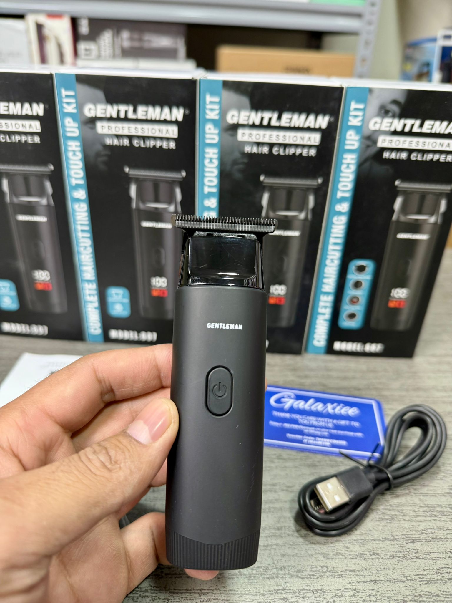 Gentleman Professional Hair Clipper Touch-Up Kit – Model 607 - Buy Online Pakistan | Galaxiee.com