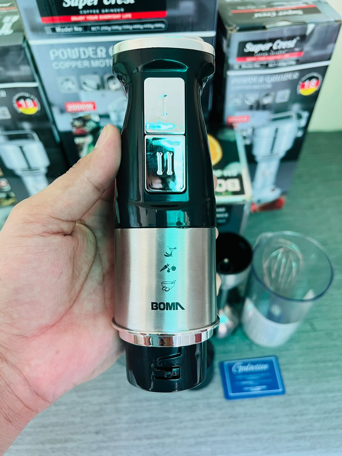 German Lot Imported Boma 4-in-1 Hand Blender - Buy Online Pakistan | Galaxiee.com