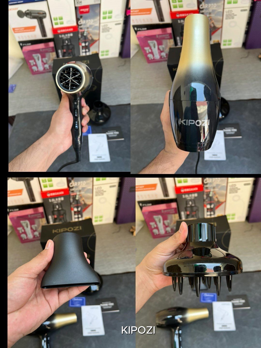 German Lot KIPOZI Professional Hair Dryer - Galaxiee.comdryer