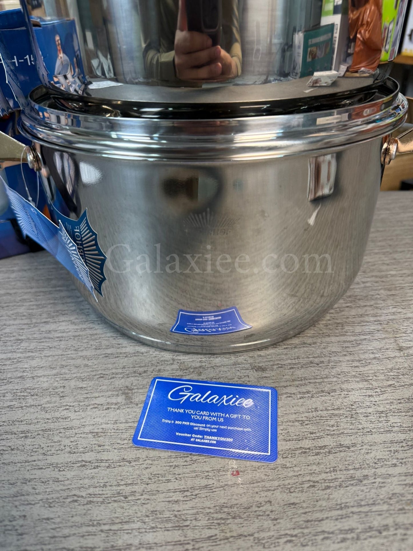 German Lot Peterhof 8-Piece Stainless Steel Cookware Set | Premium PH-Series - Buy Online Pakistan | Galaxiee.com