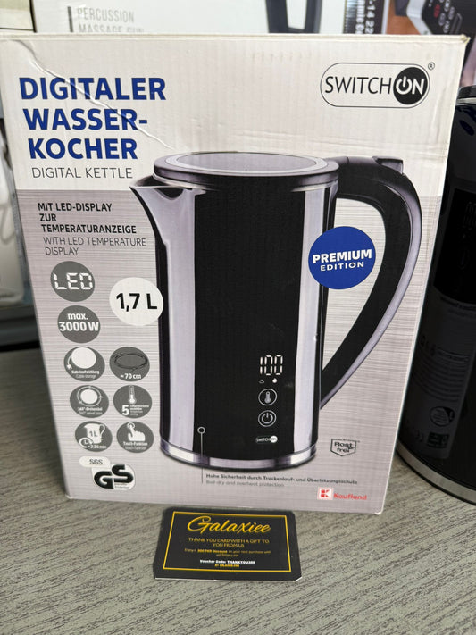 German Lot SwitchOn Smart Digital Kettle – 1.7 L - Buy Online Pakistan | Galaxiee.com