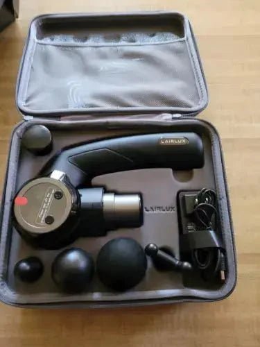 Germany Lot Black Pro LAIRLUX Folding Athlete Massage Gun - Galaxiee.com