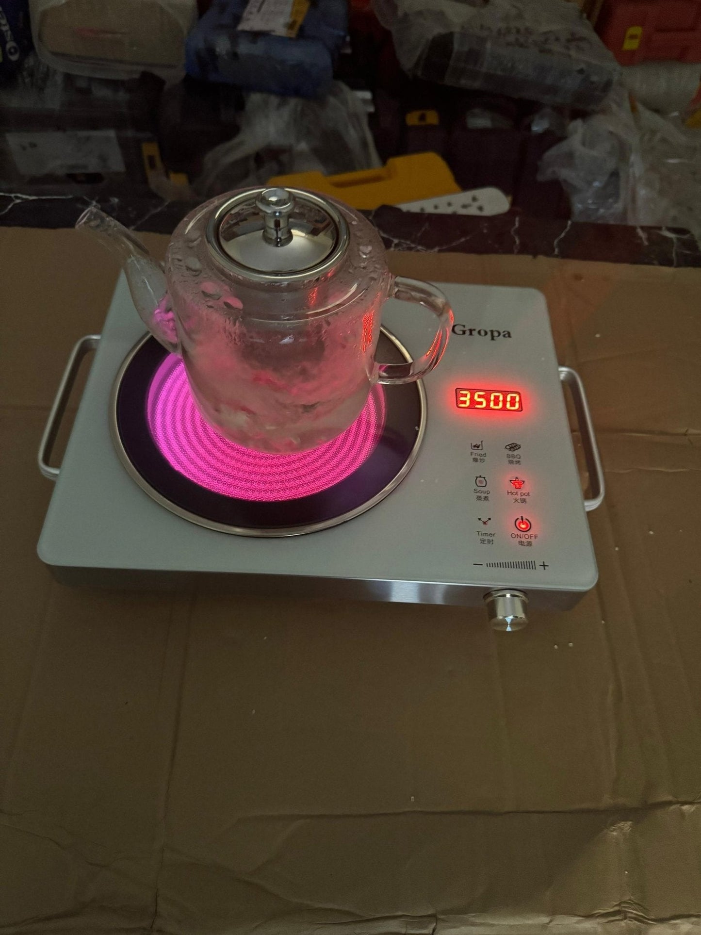Gropa Universal Hot plate 3500 Watt / 2200watt - Buy Online Pakistan | Galaxiee.com