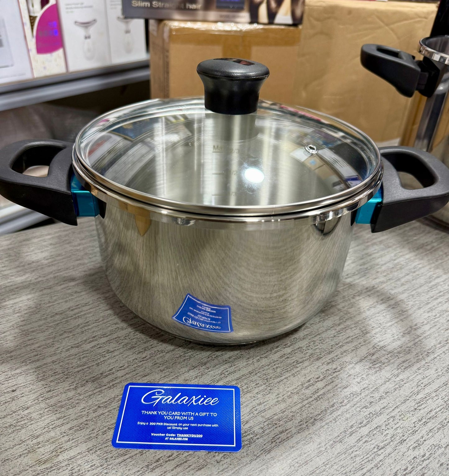 Happy Unique Premium Stainless Steel Pressure Cooker Set – 5L & 7L with Steamer (Inducti - Buy Online Pakistan | Galaxiee.com