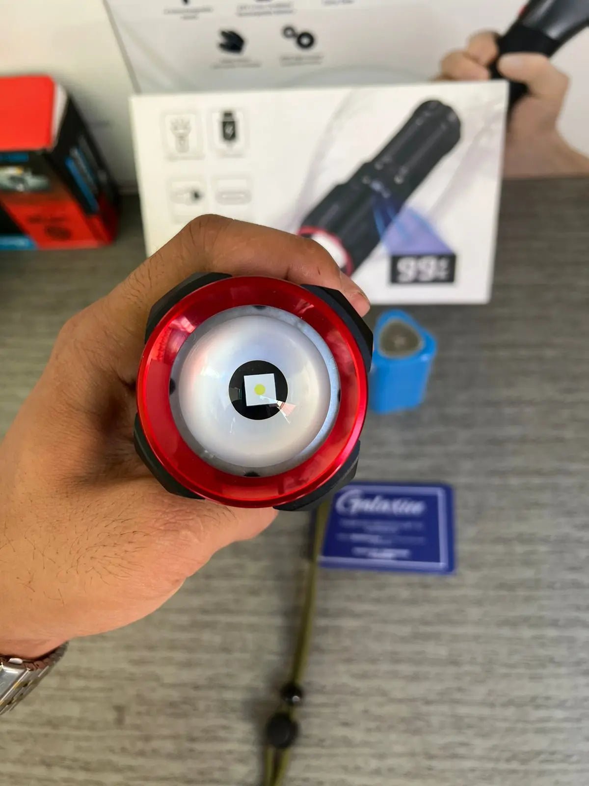 Heavy Duty DIGITAL  FLASH LIGHT (TORCH ) Lot Imported - Buy Online Pakistan | Galaxiee.com