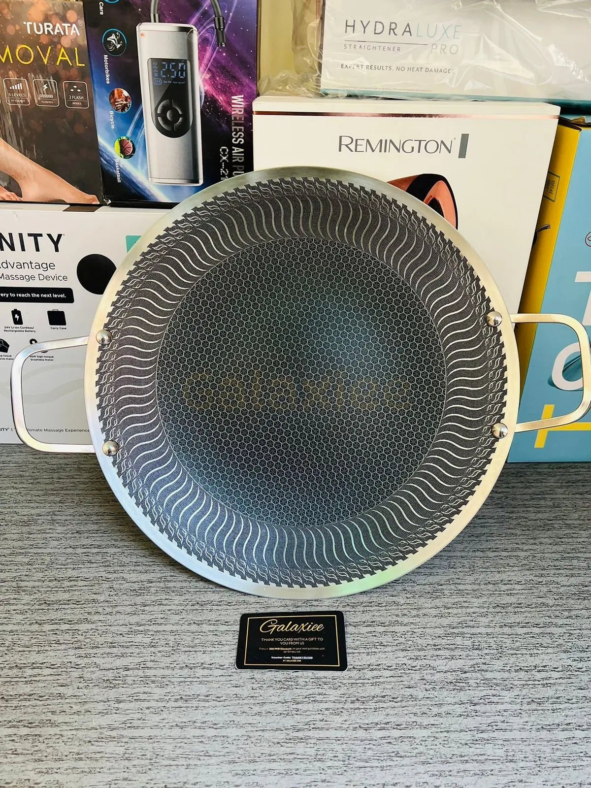 Honeycomb Laser Coating Tawa - Buy Online Pakistan | Galaxiee.com