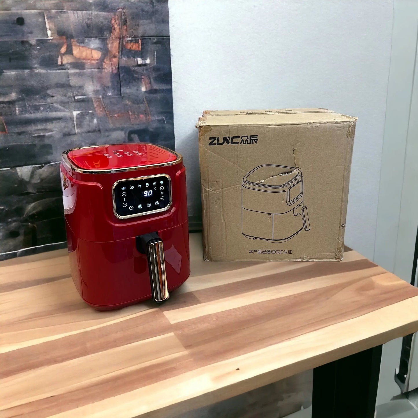 HongKong Lot Imported ZUNC 6L Air Fryer - Buy Online Pakistan | Galaxiee.com