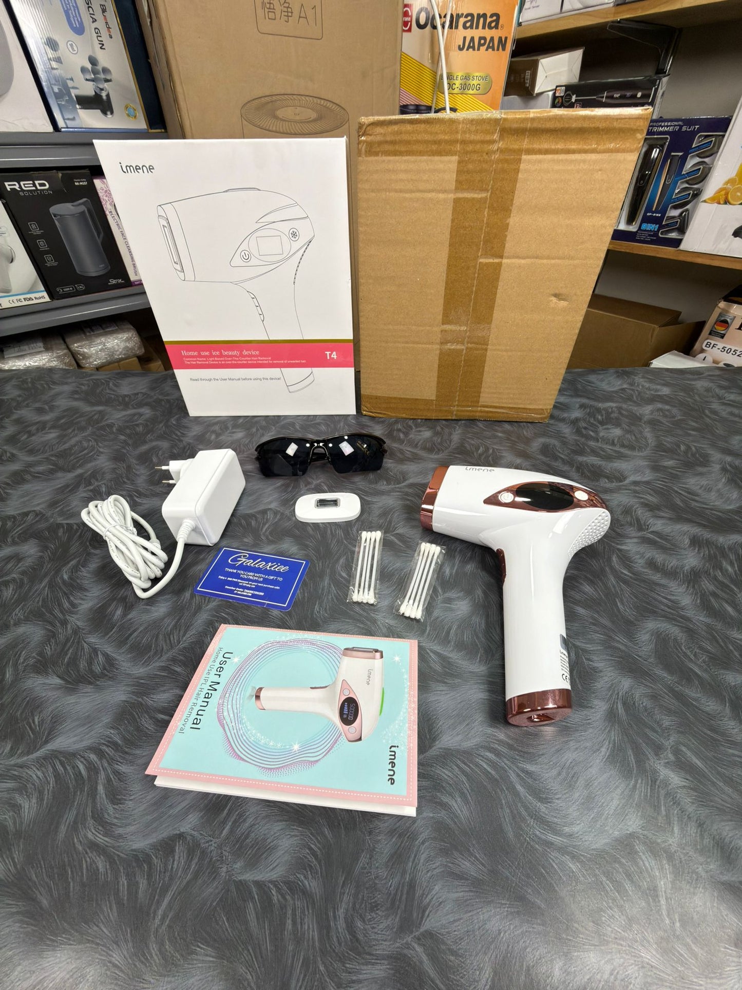 IMENE IPL hair removal device 500000 flashes painless - Pakistan | Galaxiee