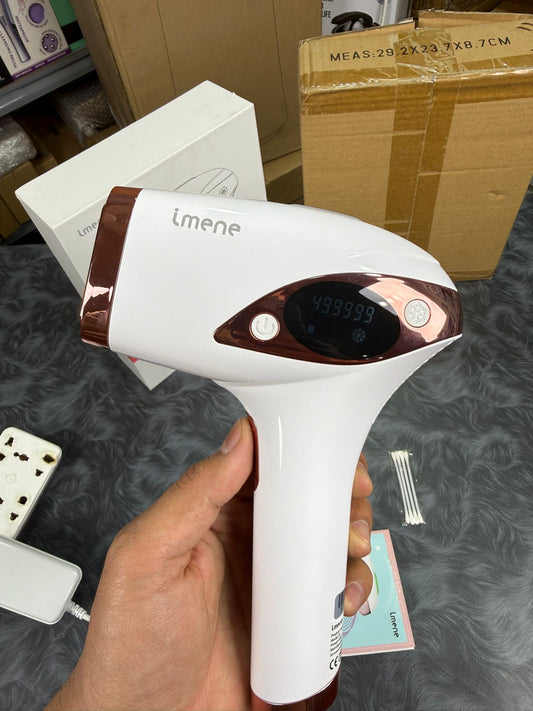 IMENE IPL Hair Removal Device – Ice Painless Permanent Hair Remover, 500,000 Flashes, 5 - Buy Online Pakistan | Galaxiee.com