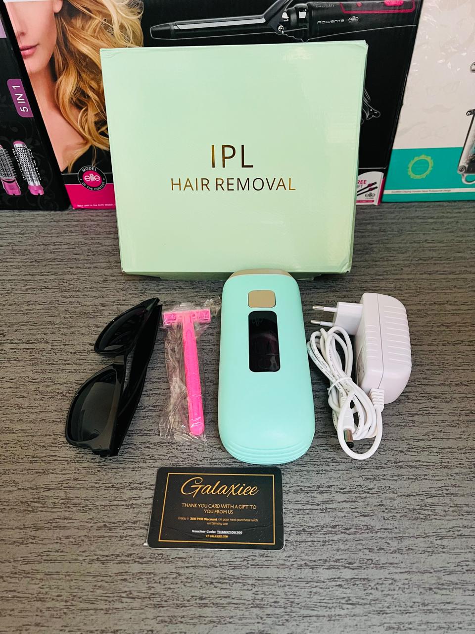 IPL Hair Removal Permanent Body epilator 999999 Flashes Painless Device - Buy Online Pakistan | Galaxiee.com