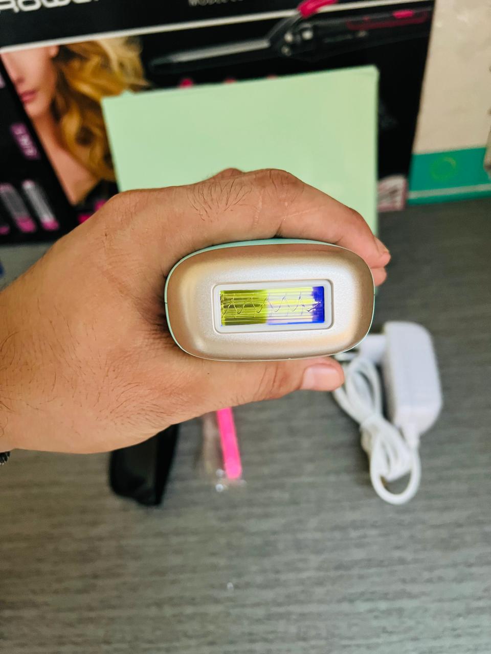 IPL Hair Removal Permanent Body epilator 999999 Flashes Painless Device - Buy Online Pakistan | Galaxiee.com