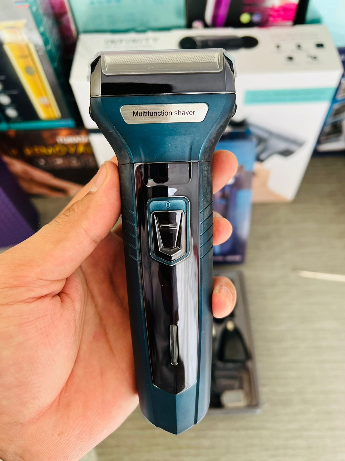 KEMEI 3 in 1 Professional Rechargeable Hair Clipper Trimmer & Shaver - Buy Online Pakistan | Galaxiee.com