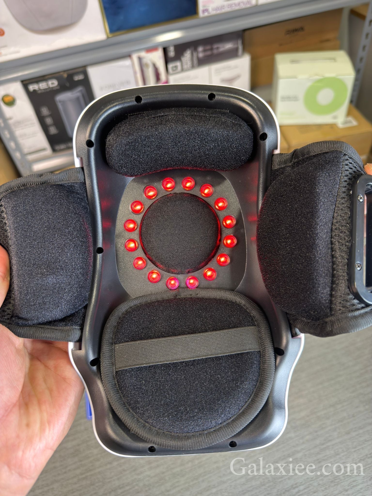 Knee Massager with Heat, Vibration & Red Light Therapy Pain Relief - Buy Online Pakistan | Galaxiee.com