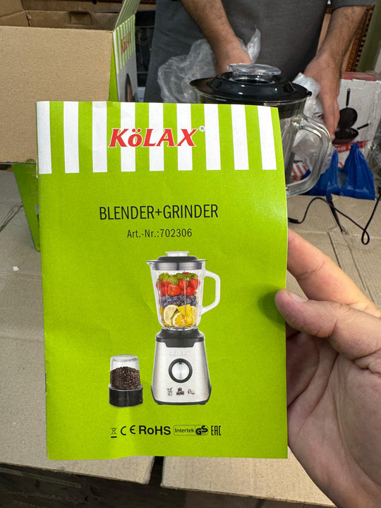 Kolax 2 in 1 Commercial Blender & Grinders - Buy Online Pakistan | Galaxiee.com