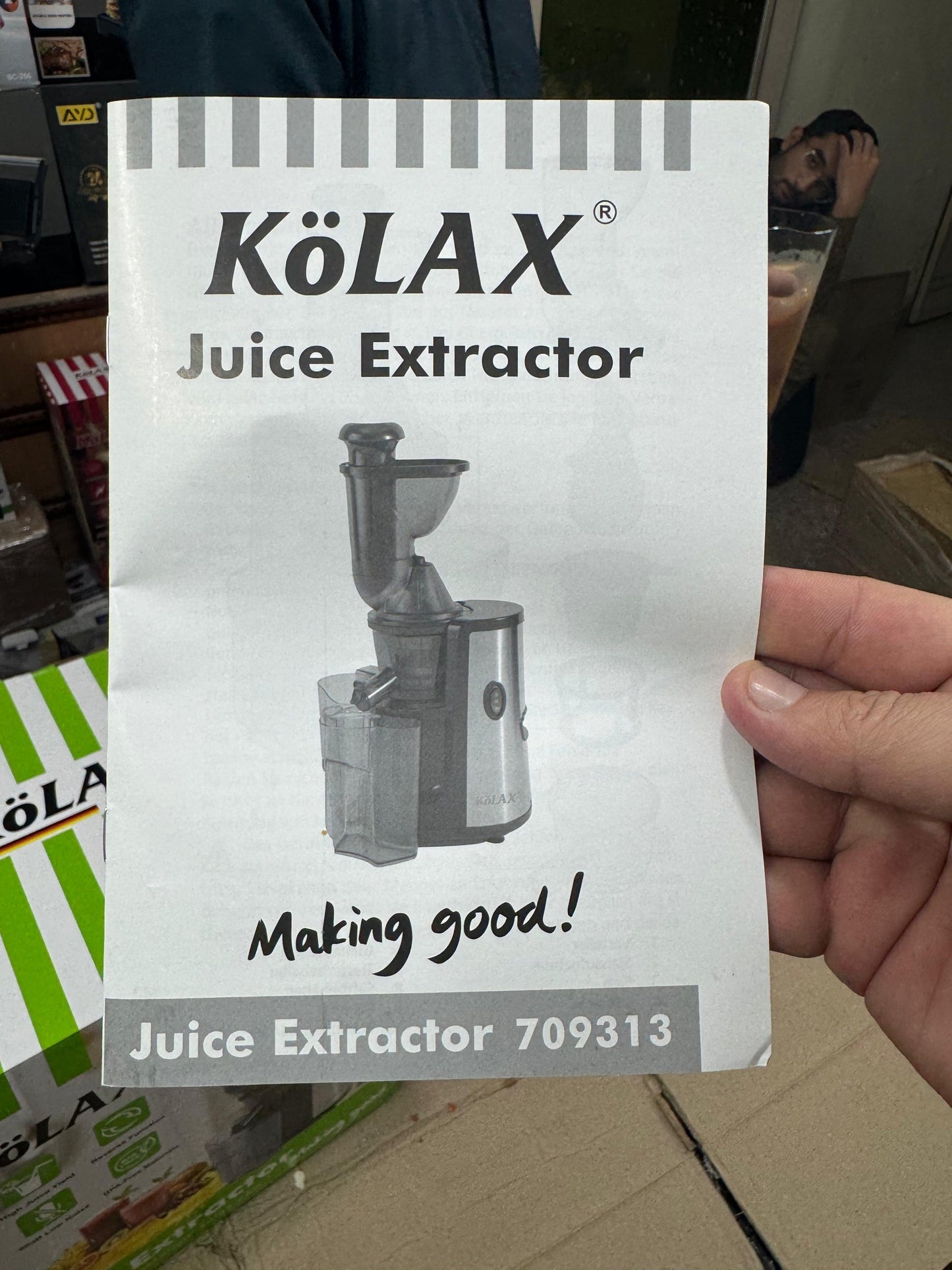 Kolax Juice Extractor – German Lot | - Buy Online Pakistan | Galaxiee.com