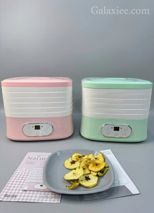 Korean 6-Tray Food Dehydrator 230W Adjustable Temperature Dryer - Buy Online Pakistan | Galaxiee.com