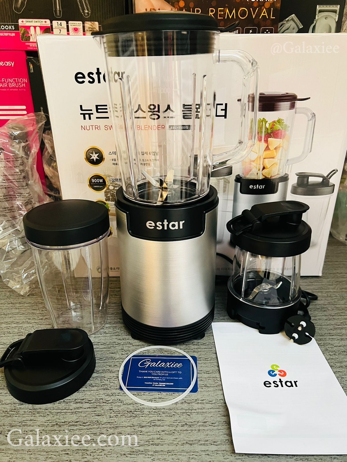 EStar EBL-1500G 4-in-1 Blender 900W | Galaxiee