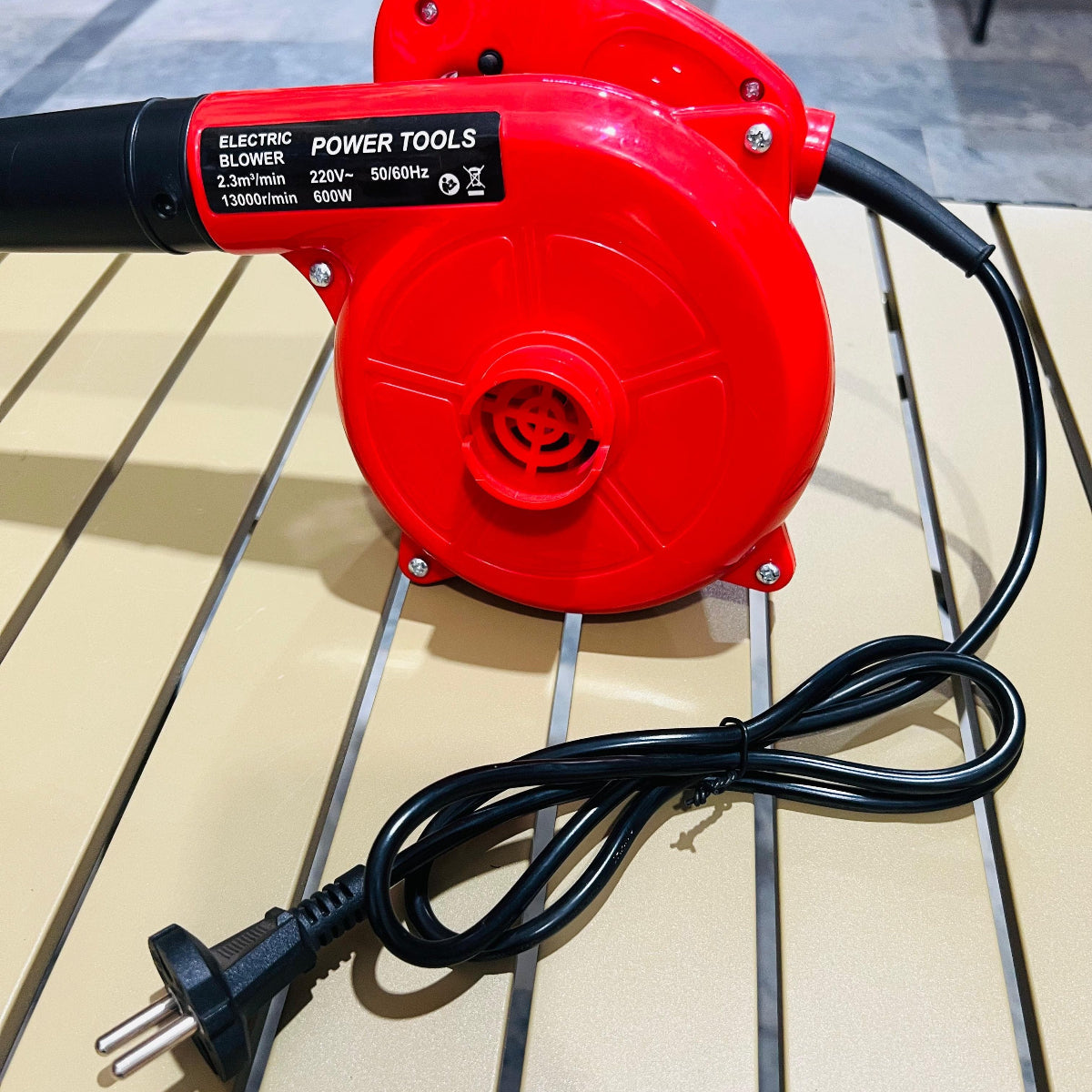 Electric Blower 600W – Powerful Airflow, Easy Cleaning