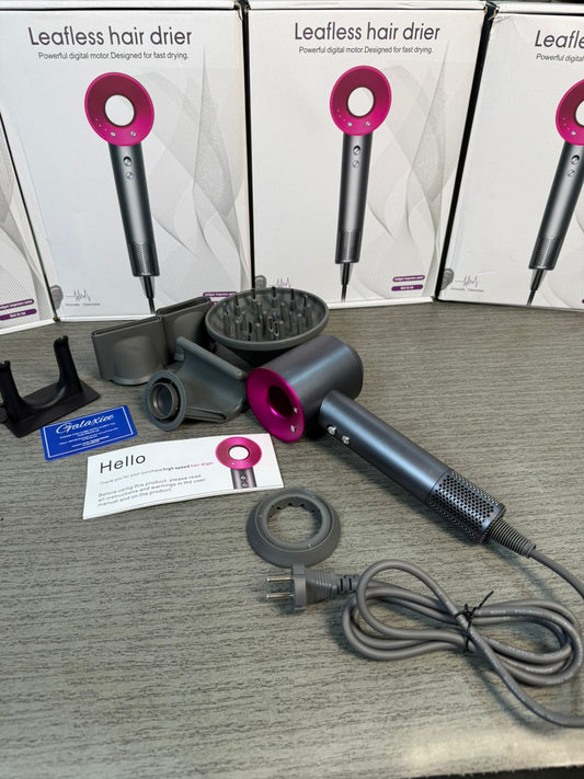 Leafless 1600W Hair Dryer & 5-in-1 Magnetic Multi-Styler with Ionic Technology - Buy Online Pakistan | Galaxiee.com