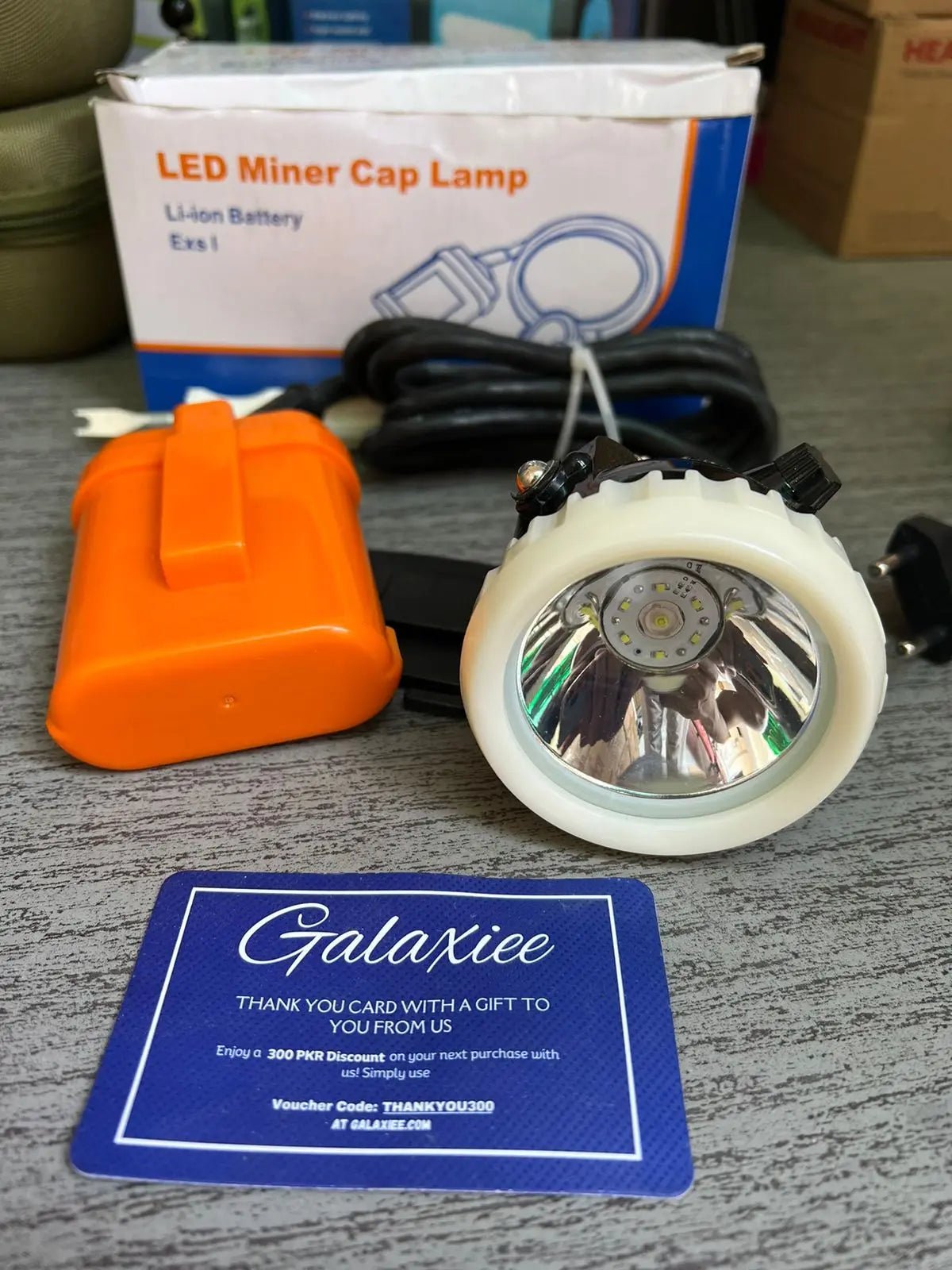 LED miner cap Lamp - Galaxiee.com