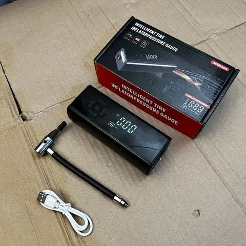 Rechargeable intelligent tyre inflator air pump - price in Pakistan | Galaxiee