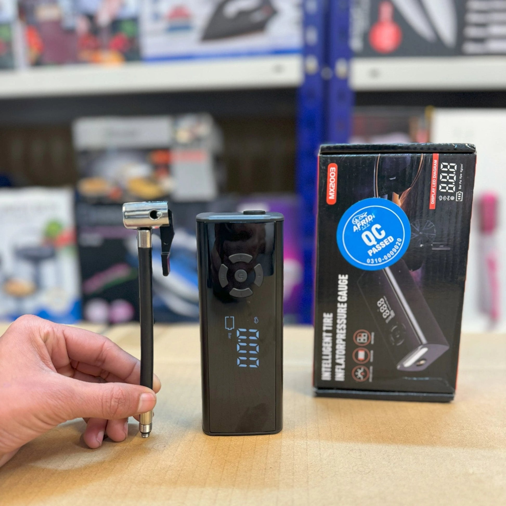 Lot Imported Intelligent Rechargeable Tire Inflator - Buy Online Pakistan | Galaxiee.com