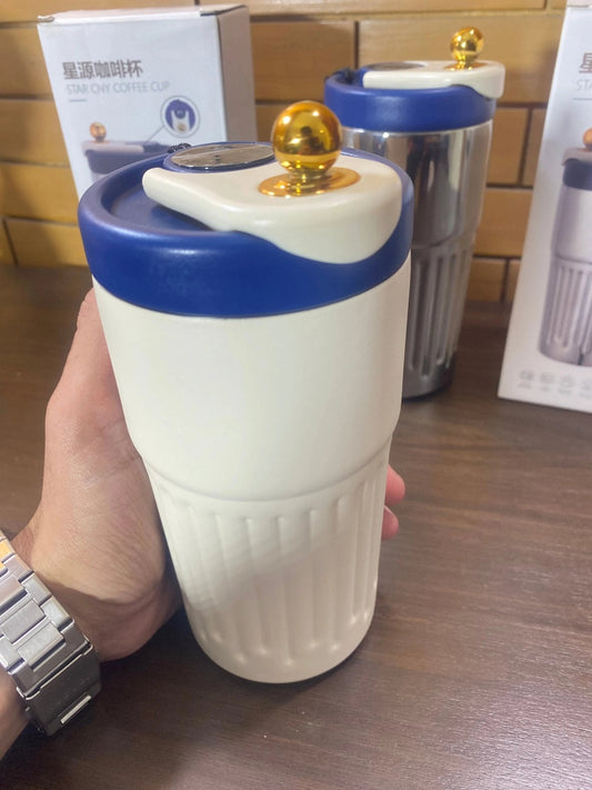 Mat Coffee Mugs With Temperature Display - Buy Online Pakistan | Galaxiee.com