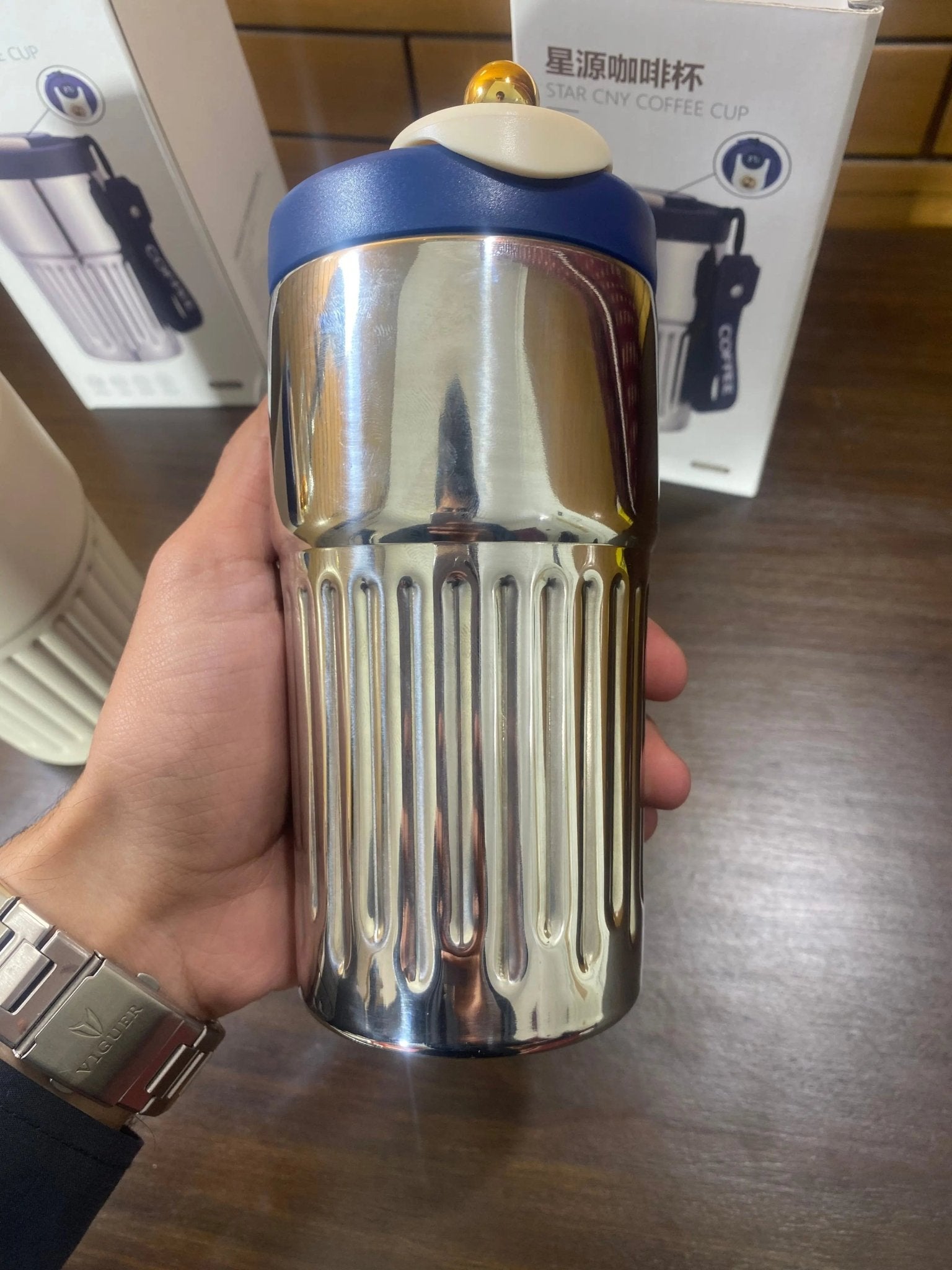 Mat Coffee Mugs With Temperature Display - Buy Online Pakistan | Galaxiee.com