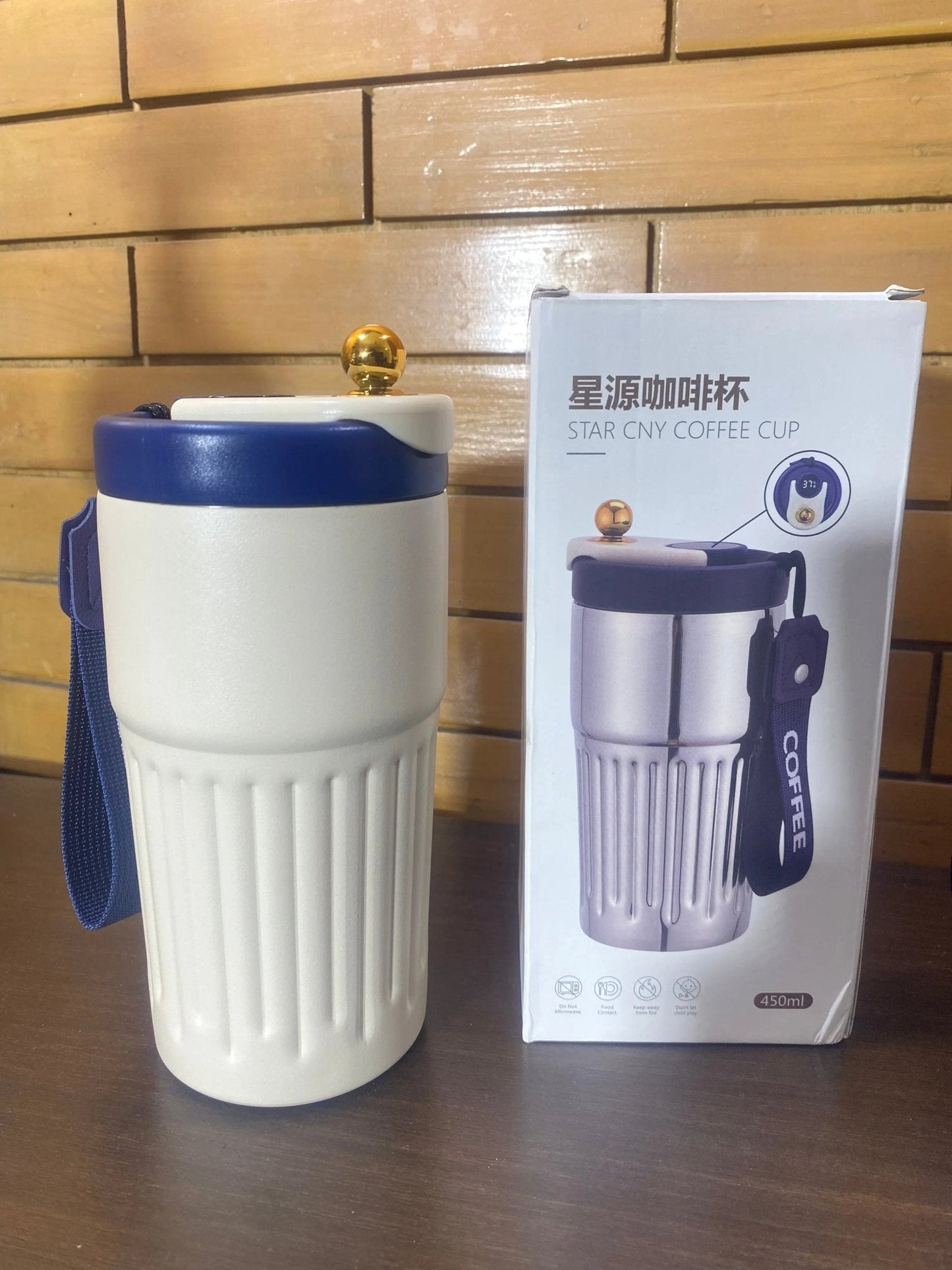 Mat Coffee Mugs With Temperature Display - Buy Online Pakistan | Galaxiee.com
