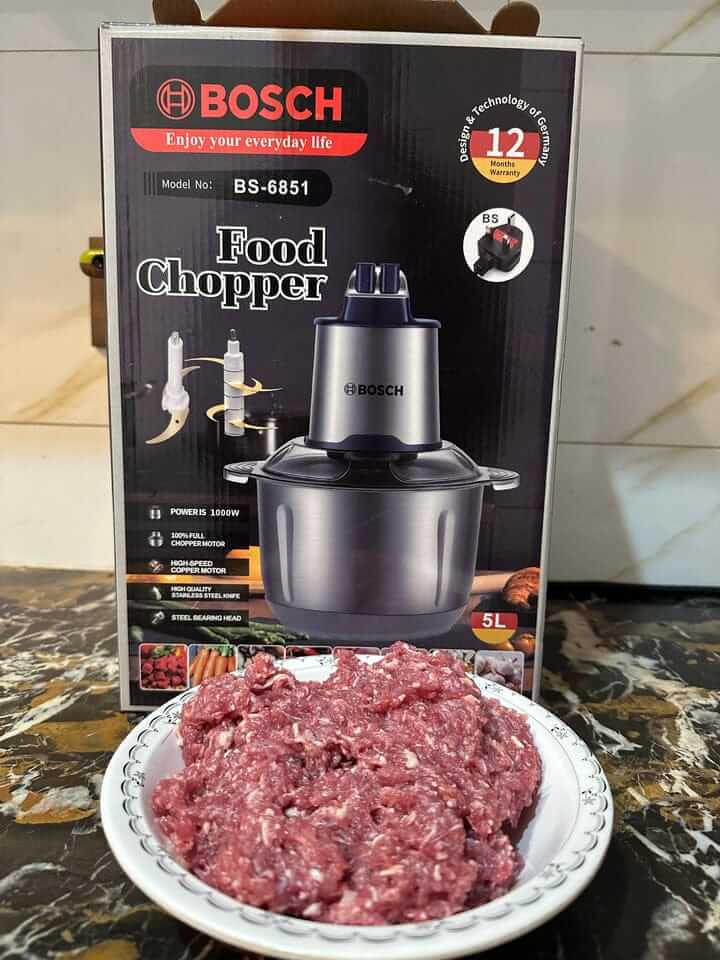 Meat Chopper With SS 6Blades 2 Speeds Level - Galaxiee.com