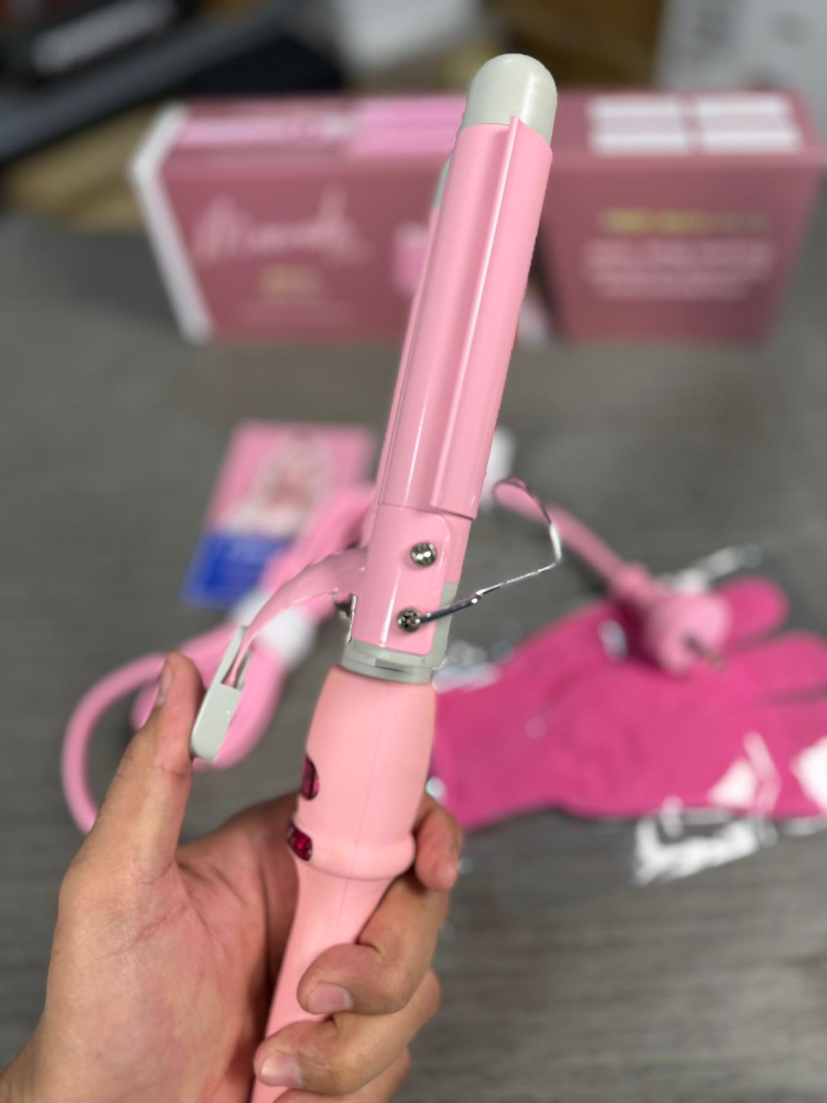 Mermade 3-Barrel Hair Waver – Fast Heating Curling Iron | Shiny Waves - Buy Online Pakistan | Galaxiee.com
