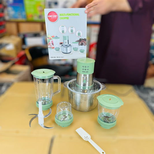 4-in-1 food processor chopper and blender set - price in Pakistan | Galaxiee