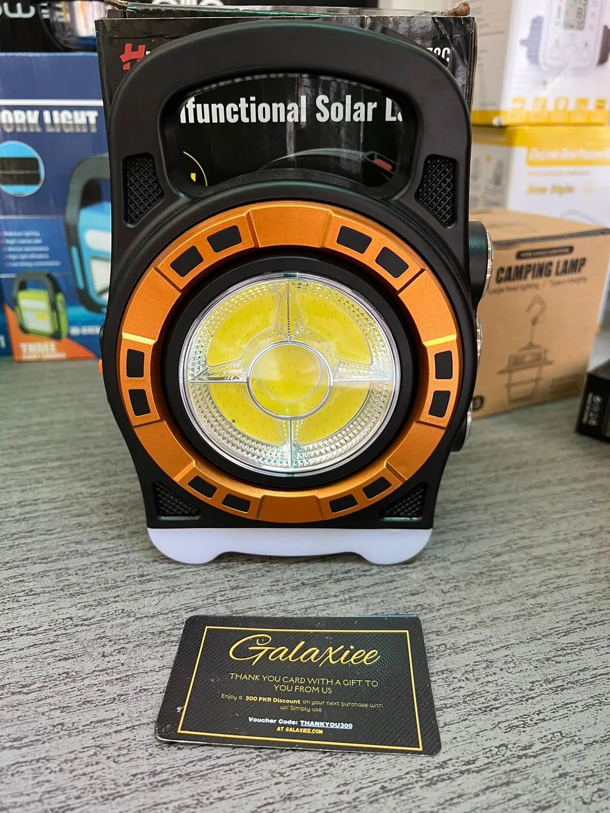 multifunctional solar lamp - Buy Online Pakistan | Galaxiee.com