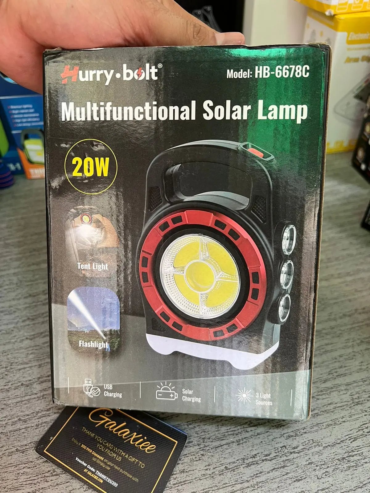 multifunctional solar lamp - Buy Online Pakistan | Galaxiee.com
