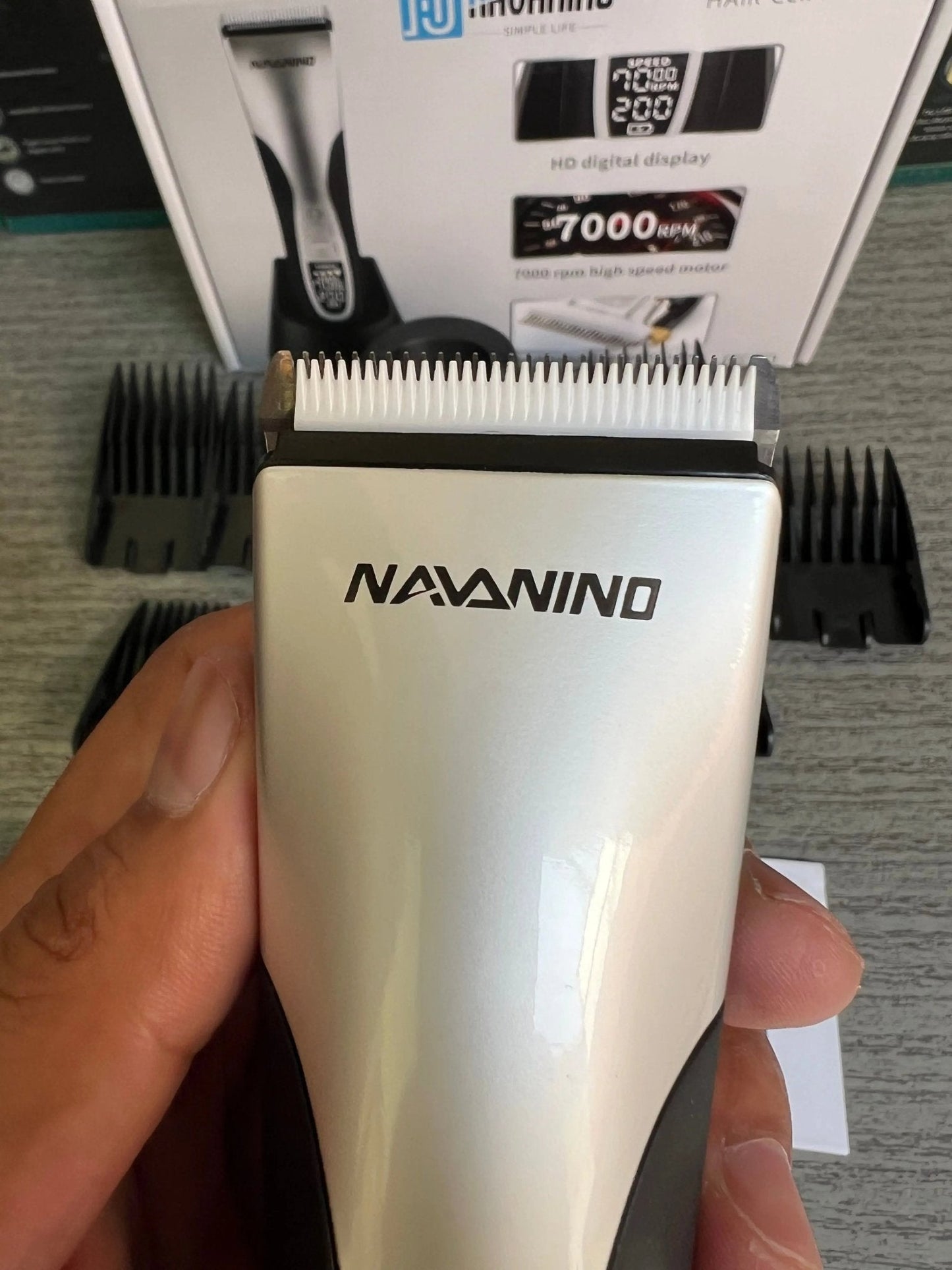 Navanino Professional Hair Clipper- - Buy Online Pakistan | Galaxiee.com