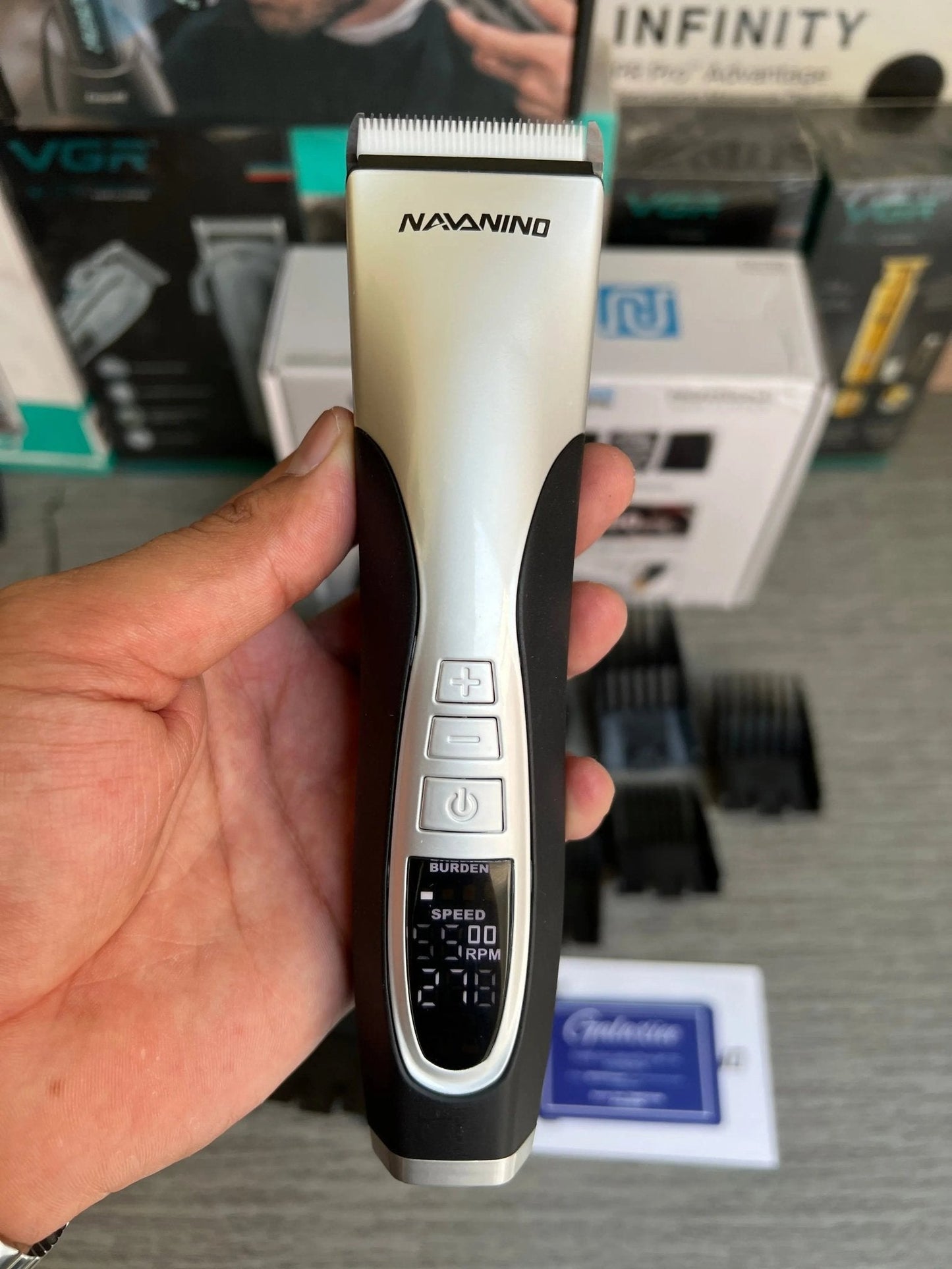 Navanino Professional Hair Clipper- - Buy Online Pakistan | Galaxiee.com