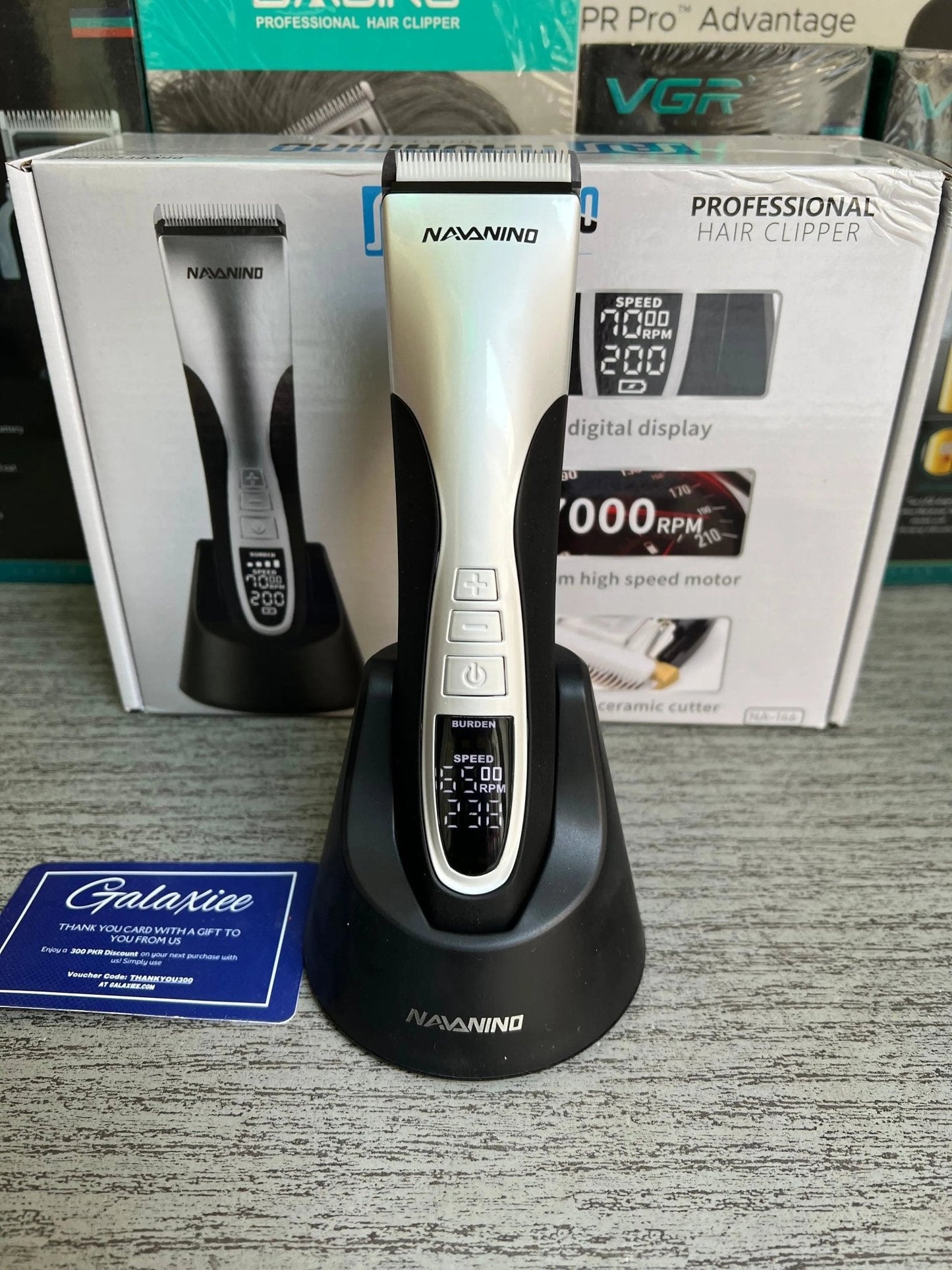 Navanino Professional Hair Clipper- - Buy Online Pakistan | Galaxiee.com