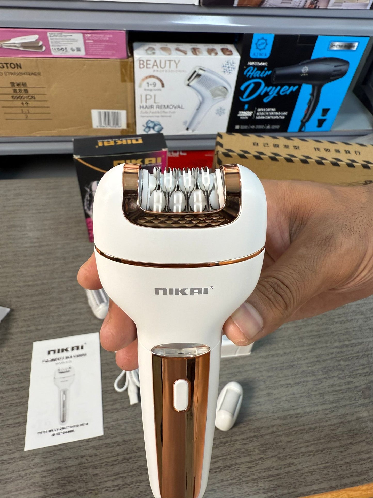 Nikai 3-in-1 Hair Remover & Lady Shaver Epilater - Buy Online Pakistan | Galaxiee.com
