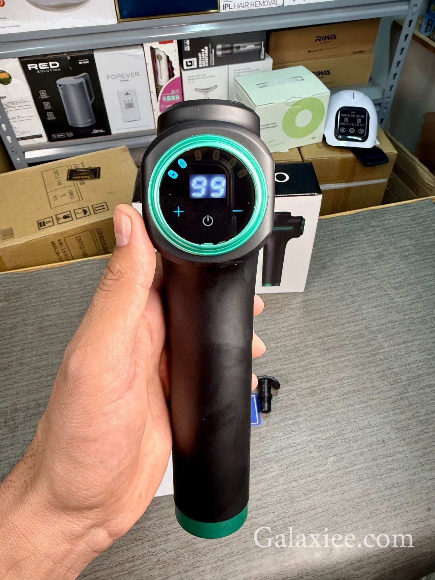 OES Multifunction Muscle Massager – Deep Tissue Percussion Therapy Gun with 99 Speed Lev - Buy Online Pakistan | Galaxiee.com