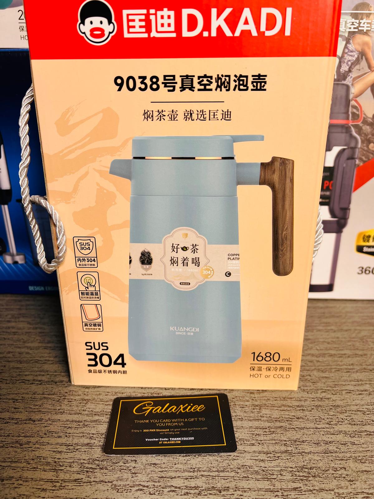 OKADI Amazon Stainless Steel Thermos (2000ML) - Buy Online Pakistan | Galaxiee.com