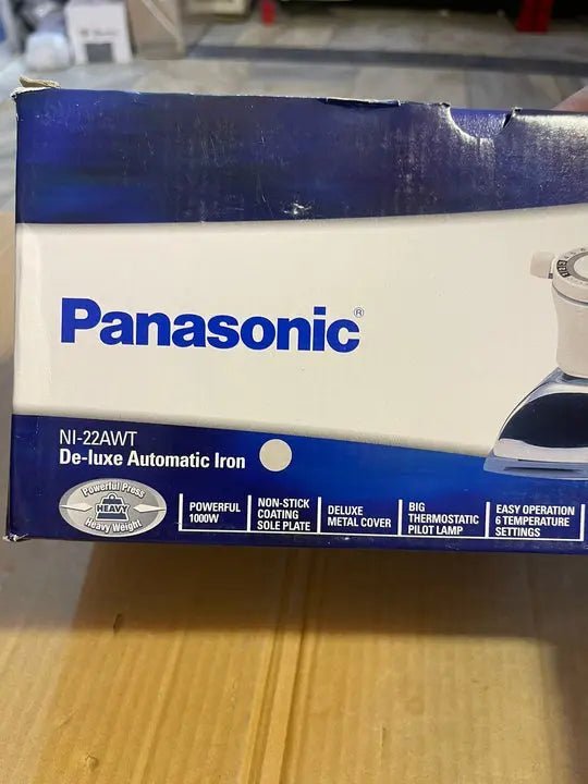 ORIGINAL PANASONIC HEAVY DRY IRON - Buy Online Pakistan | Galaxiee.com