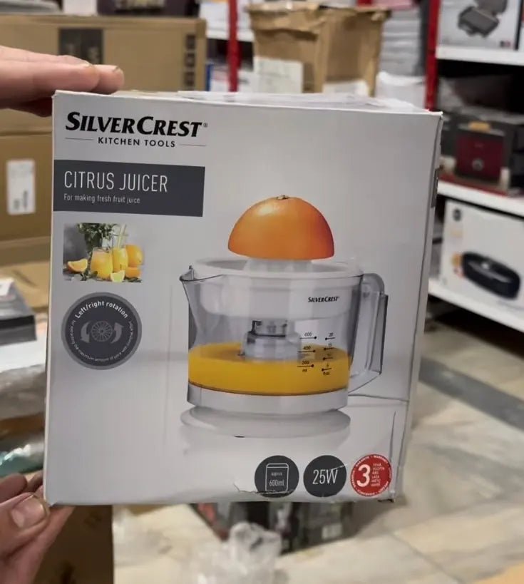 Original Silver Crest Electric Citrus Maker - Galaxiee.com