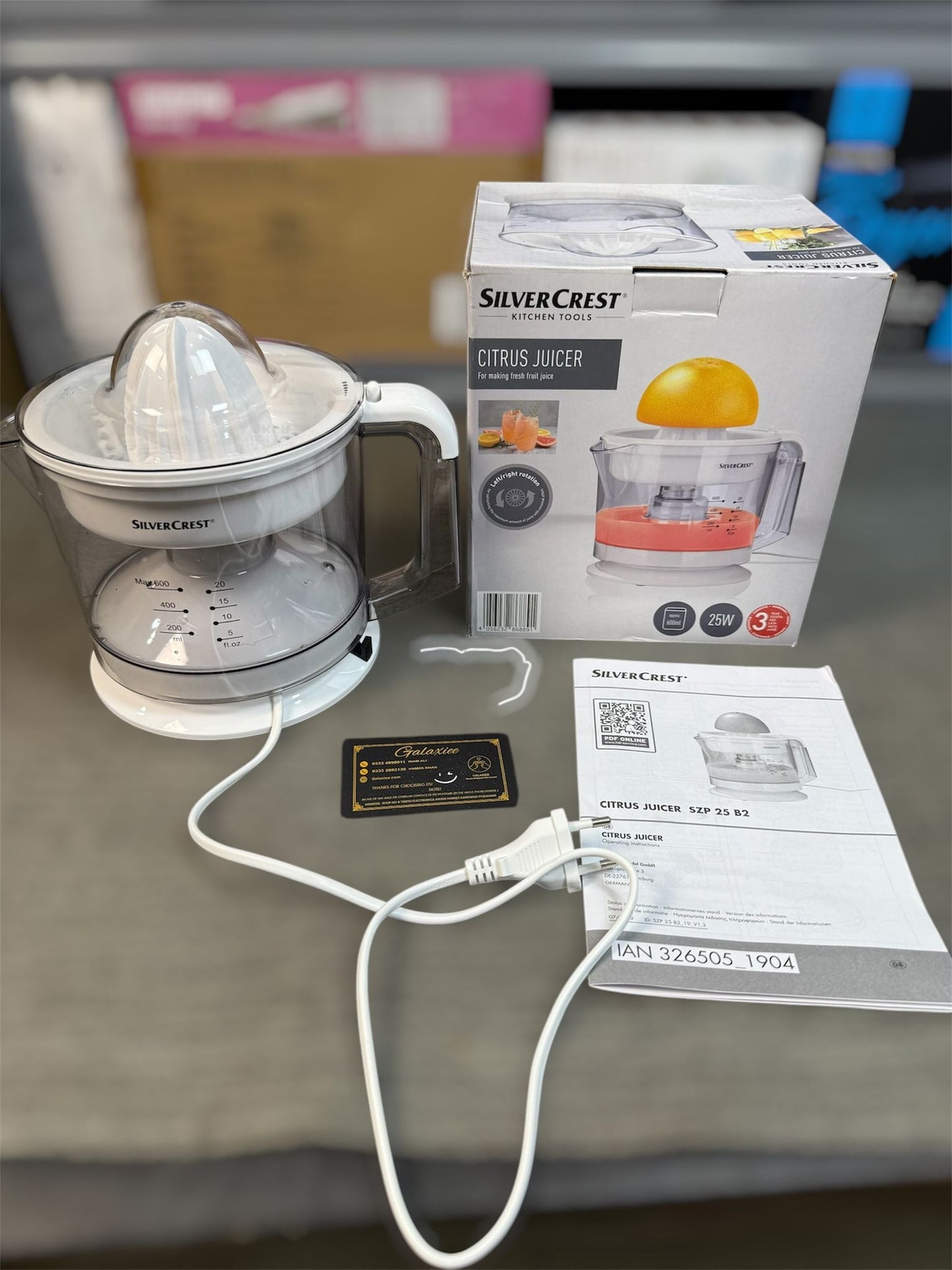 Original Silver Crest Electric Citrus Maker - Buy Online Pakistan | Galaxiee.com