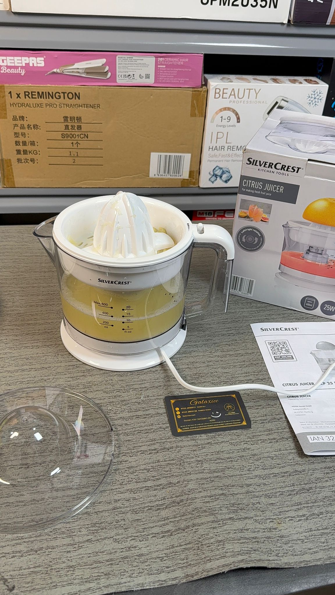 Original Silver Crest Electric Citrus Maker - Buy Online Pakistan | Galaxiee.com