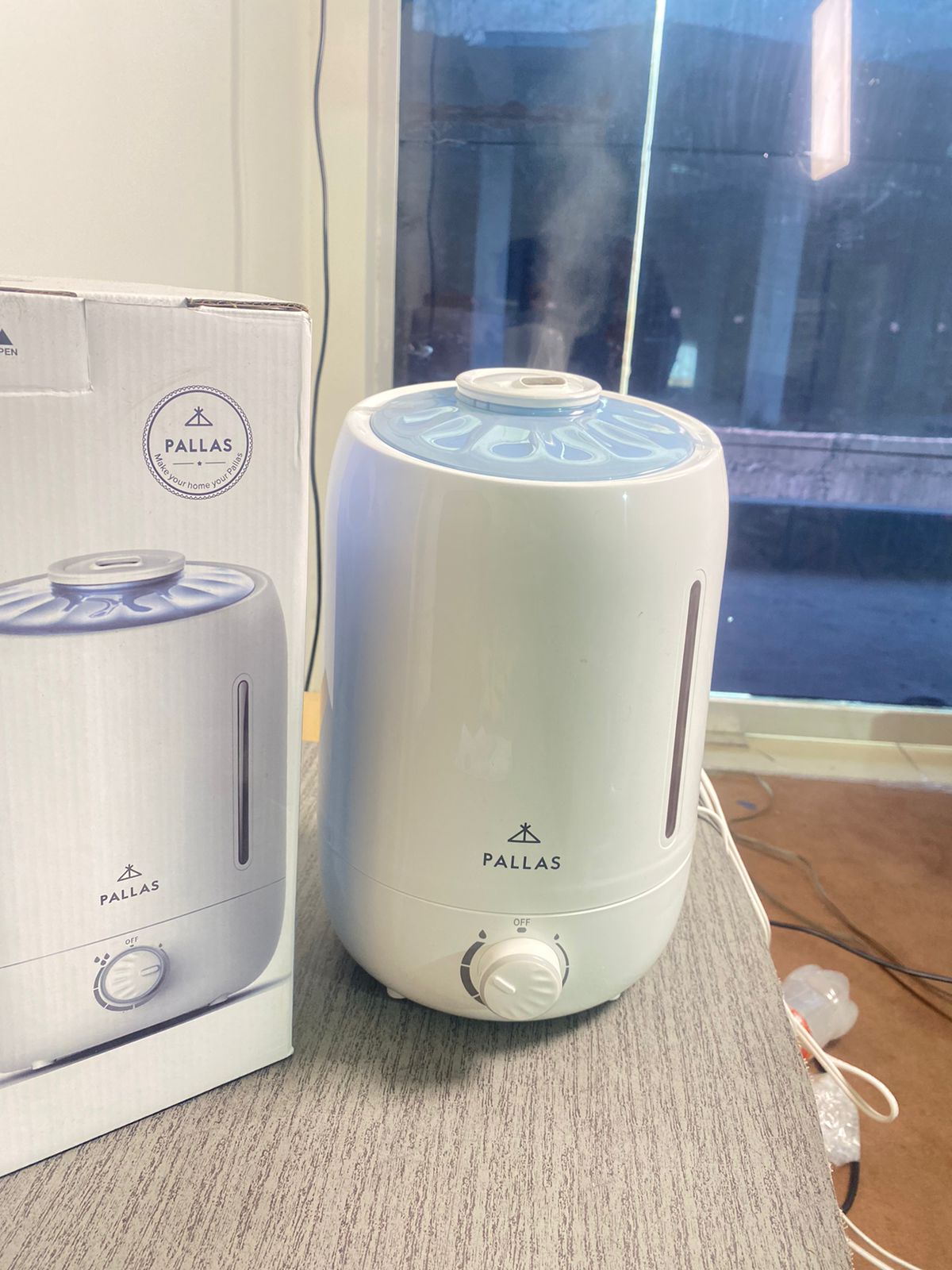 Pallas Ultrasonic Cool Mist Humidifiers with 5L Water tank - Buy Online Pakistan | Galaxiee.com